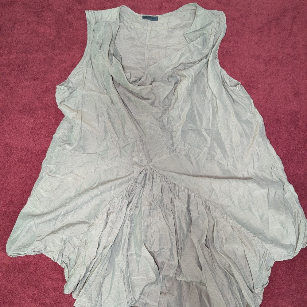 Anthropologie Left Of Center Asymmetrical Top - Size L - Picture 1 of 5